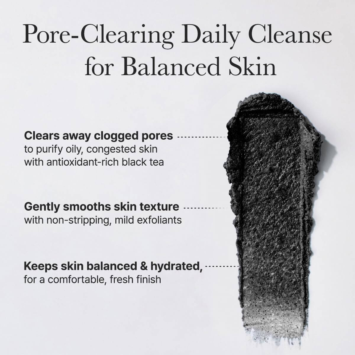 Black Tea Rice Mochi Cleanser - image 4