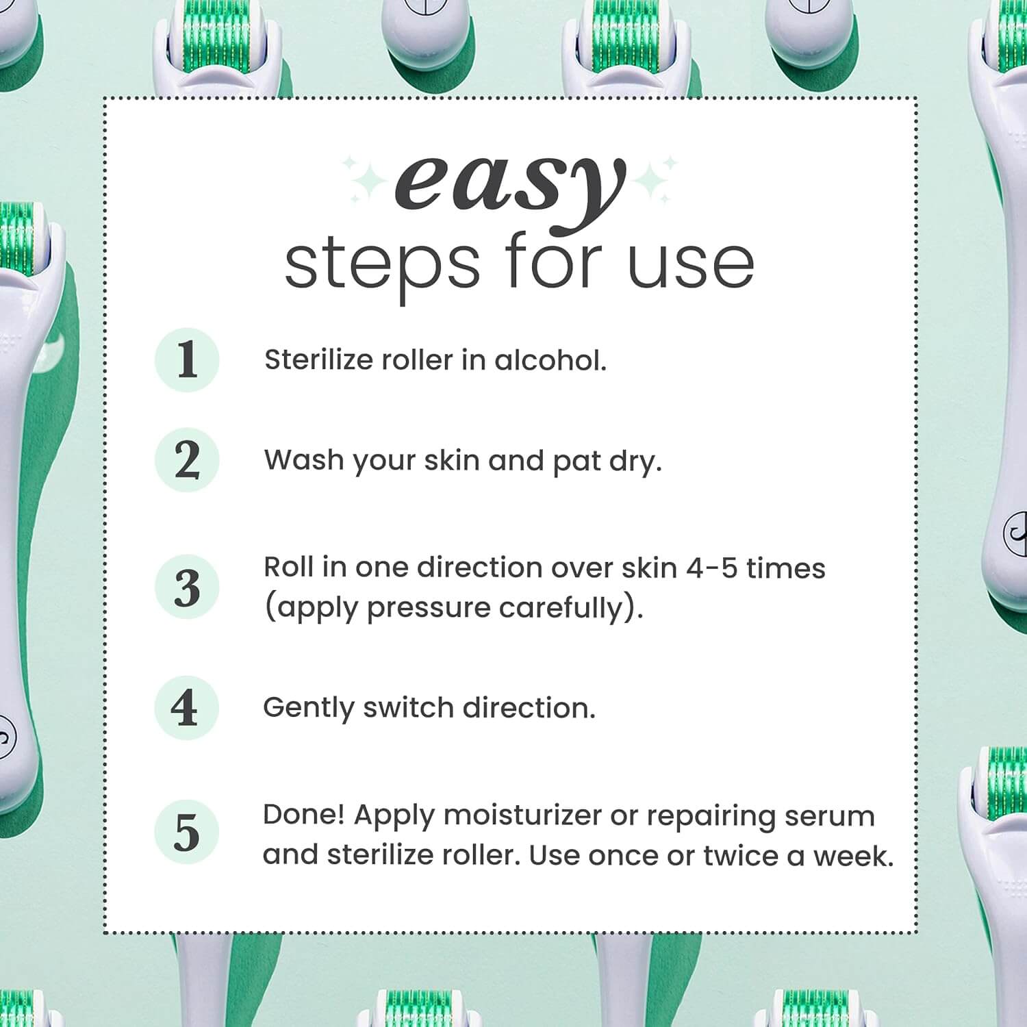 Titanium Microneedle Derma Roller - image 7