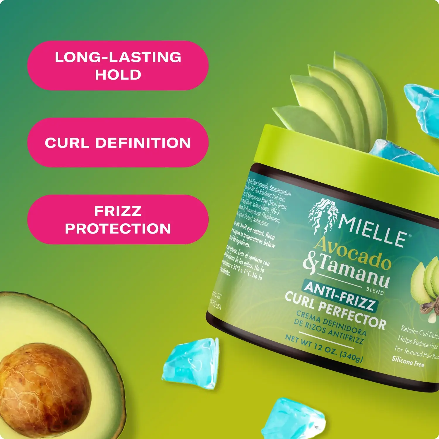 Avocado & Tamanu Anti-Frizz Curl Perfector - image 3