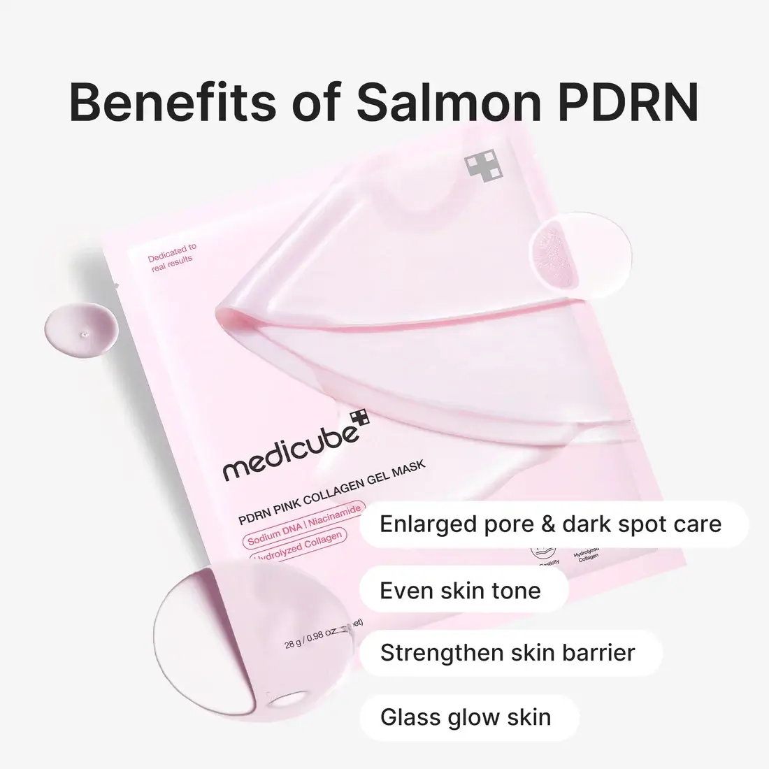 PDRN Pink Collagen Gel Mask 4ea - image 6