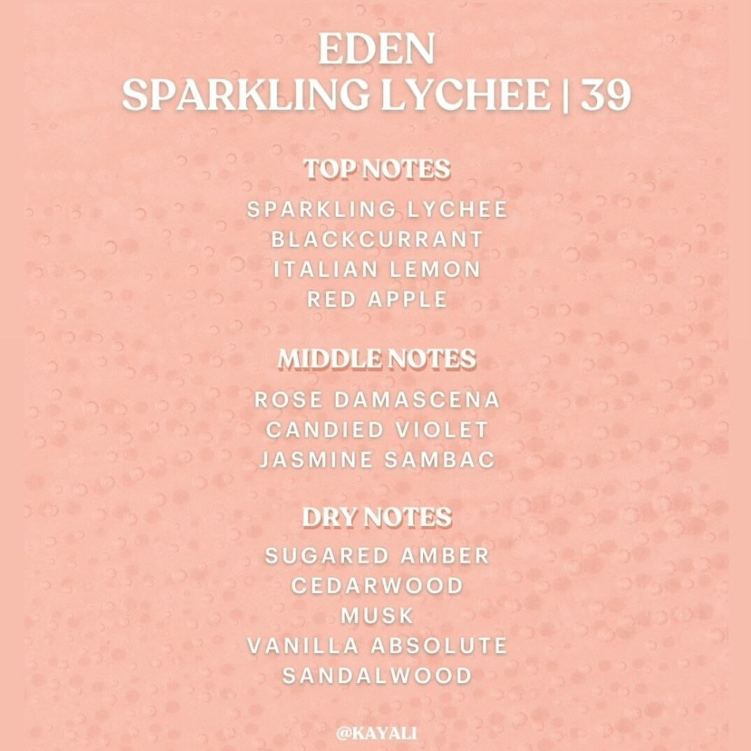 Eden Sparkling Lychee | 39 Eau de Parfum  - image 3