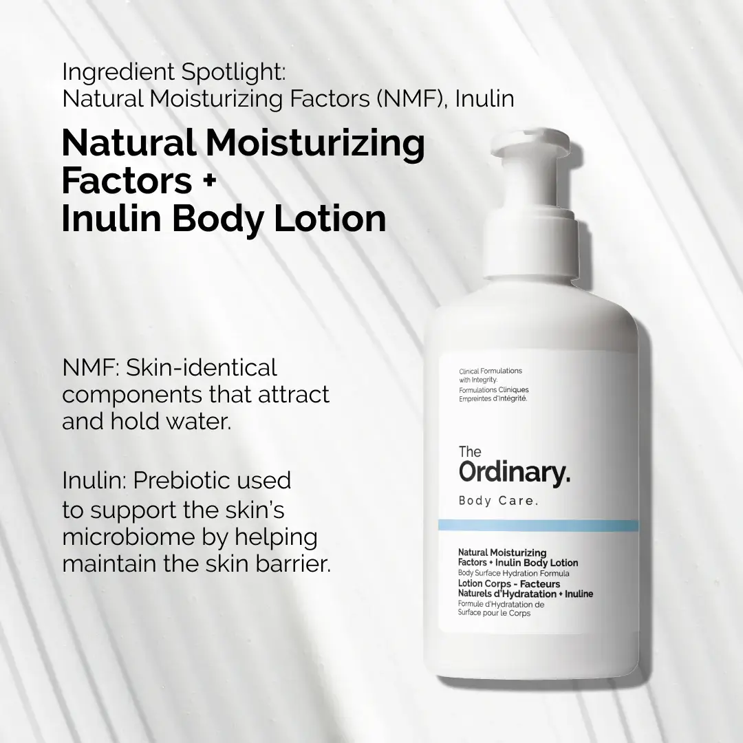 Natural Moisturizing Factors + Inulin Body Lotion - image 3