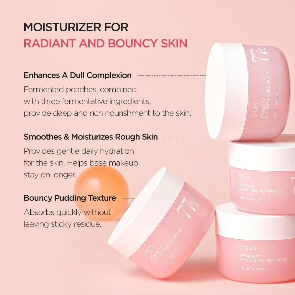 Peach 77 Niacin Enriched Cream - image 3