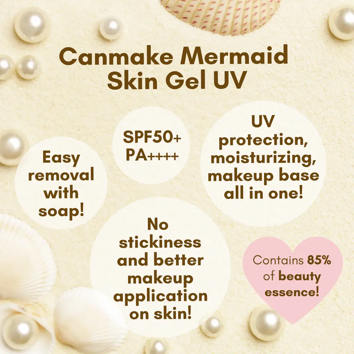 Mermaid Skin Gel UV Clear SPF 50+ PA++++ - image 3