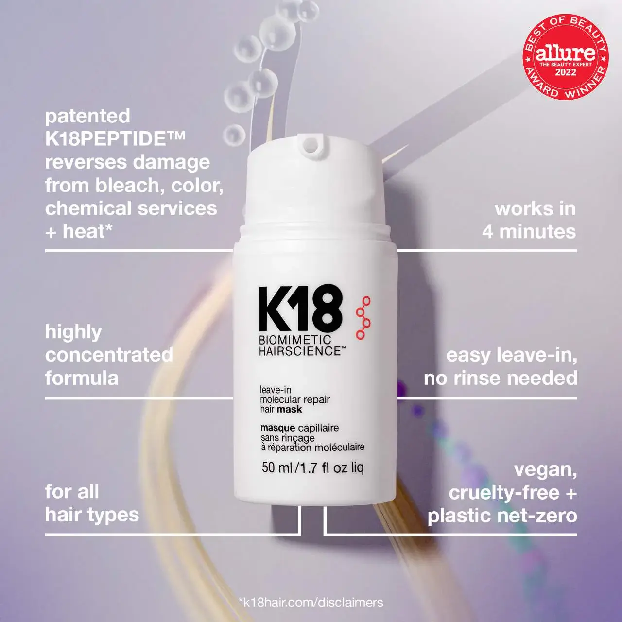 Leave-in Molecular Repair Hair Mask - image 2