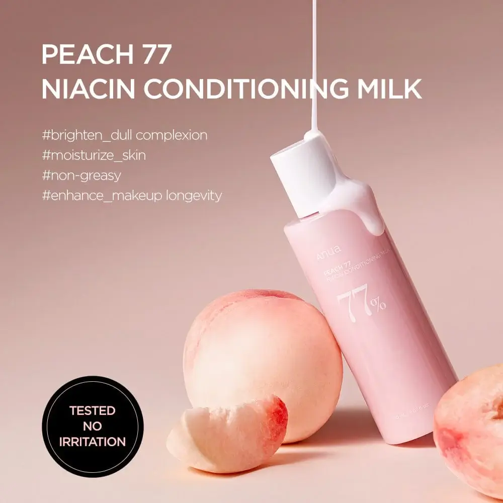 Peach 77 Niacin Conditioning Milk - image 2
