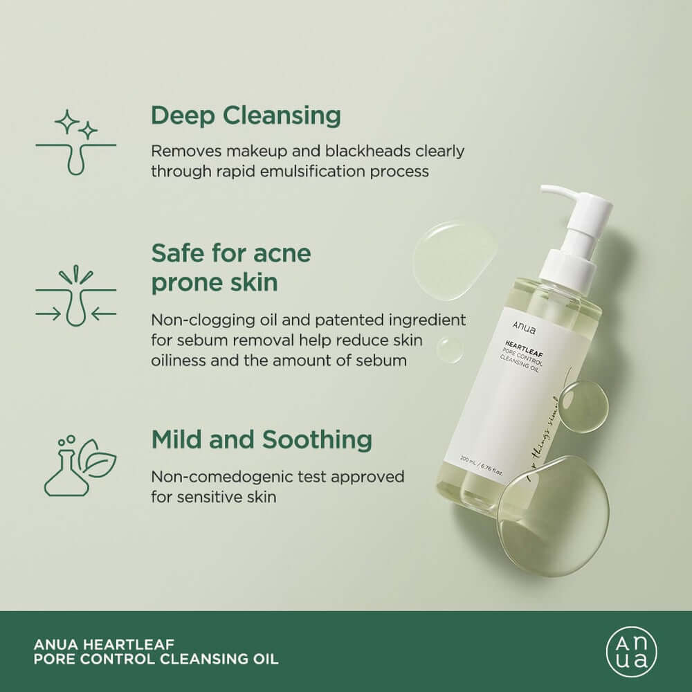 Heartleaf Pore Control Cleansing Oil - image 4