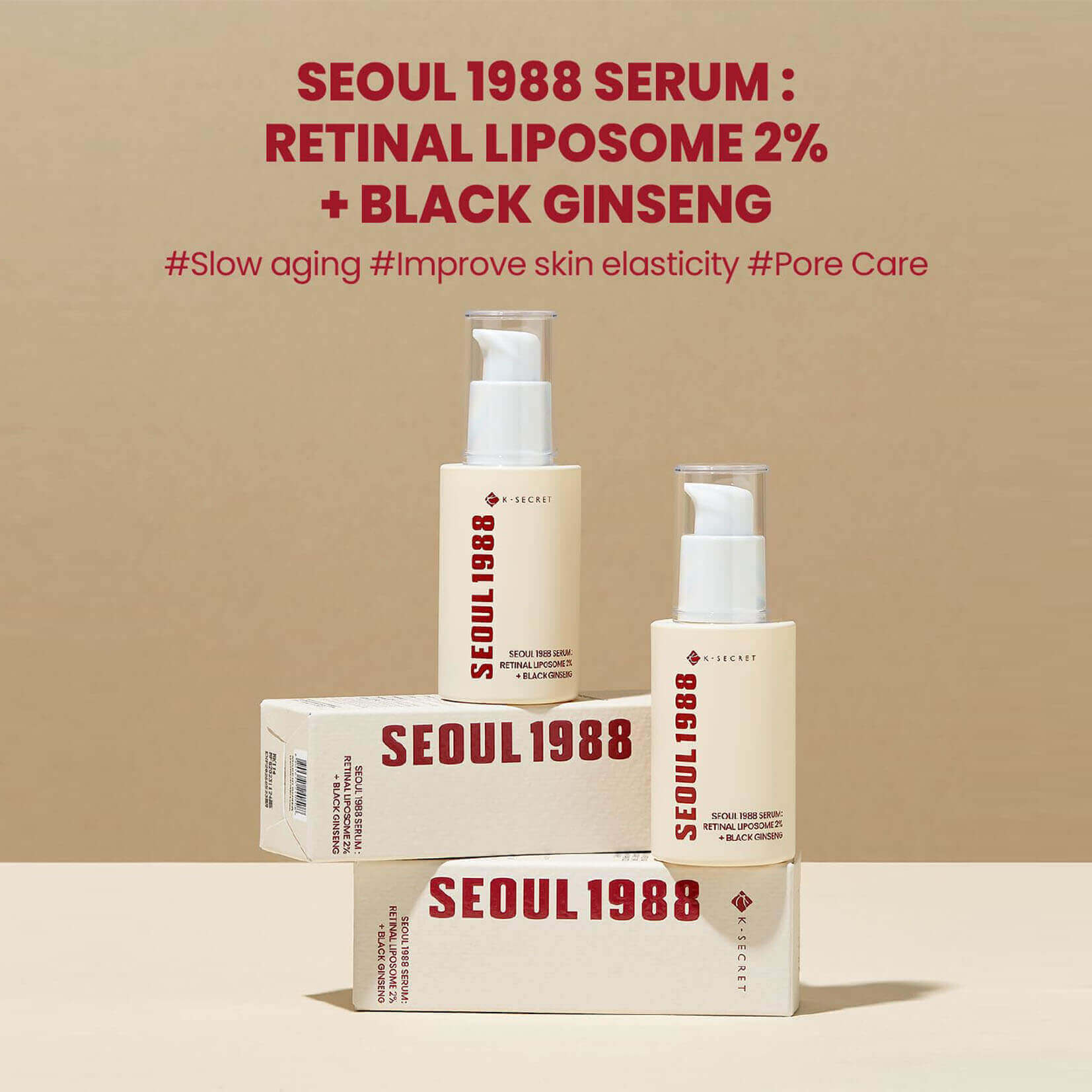  SEOUL 1988 Serum: Retinal Liposome 2% + Black Ginseng - image 2
