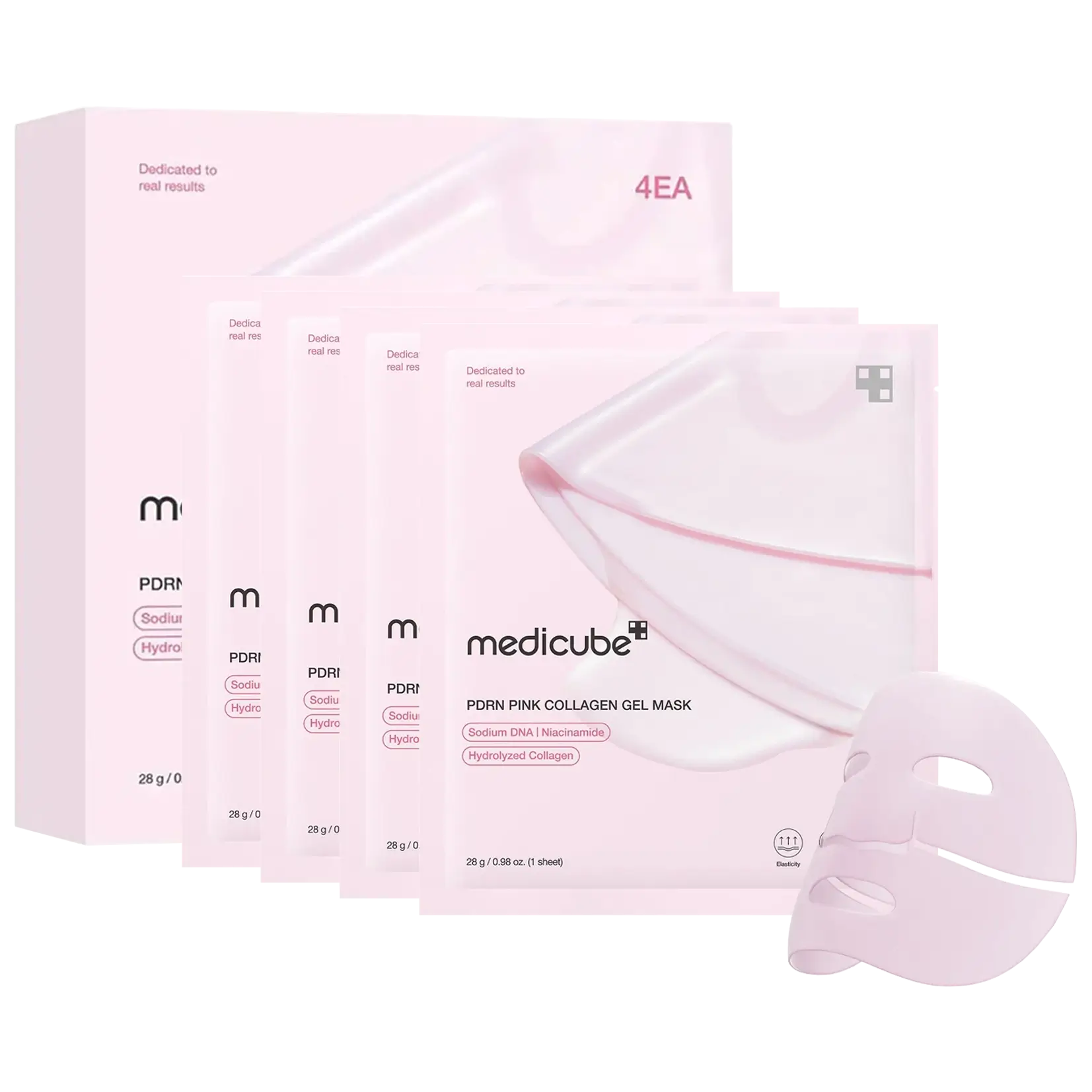 PDRN Pink Collagen Gel Mask 4ea
