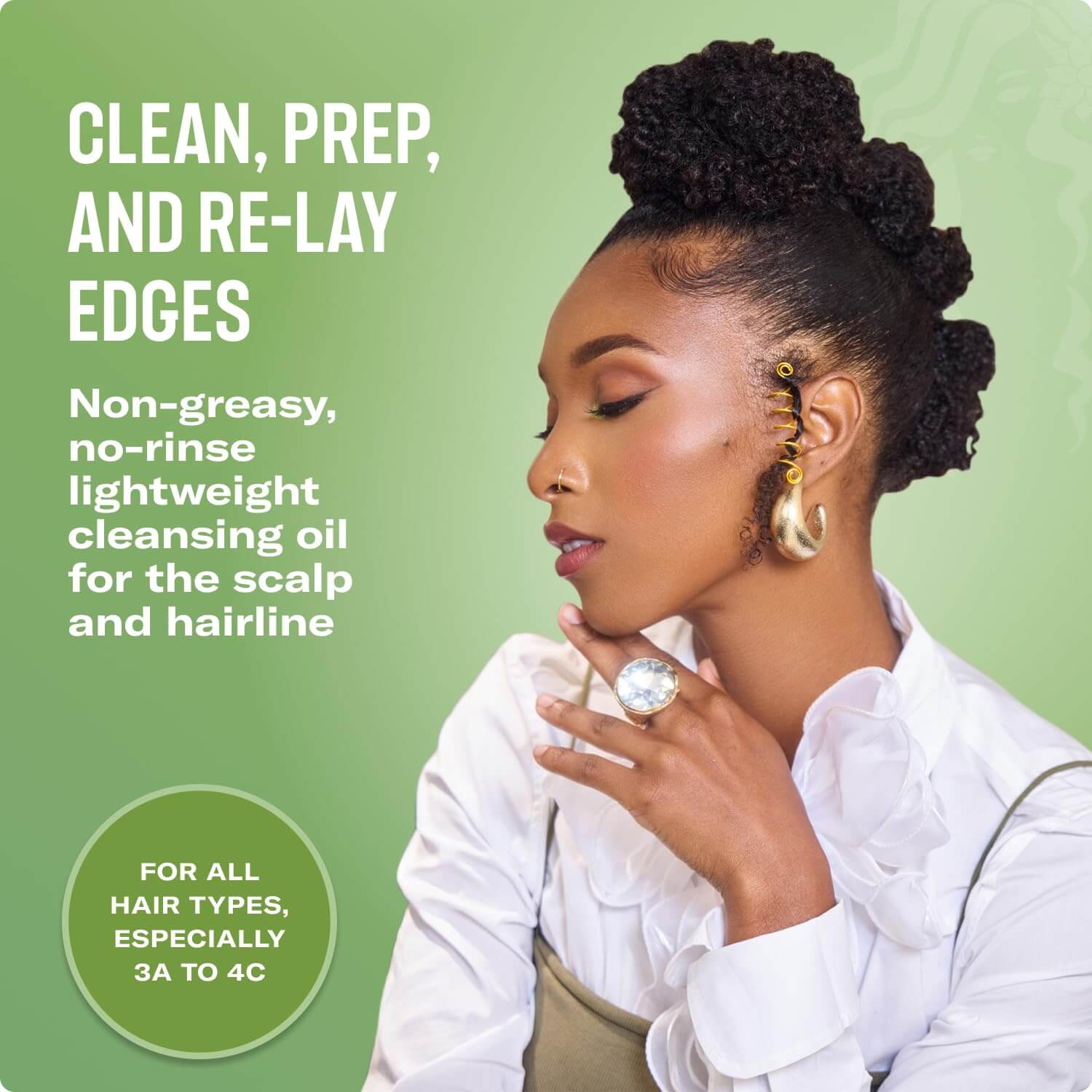 Rosemary Mint Scalp & Edge Cleansing Oil  - image 4