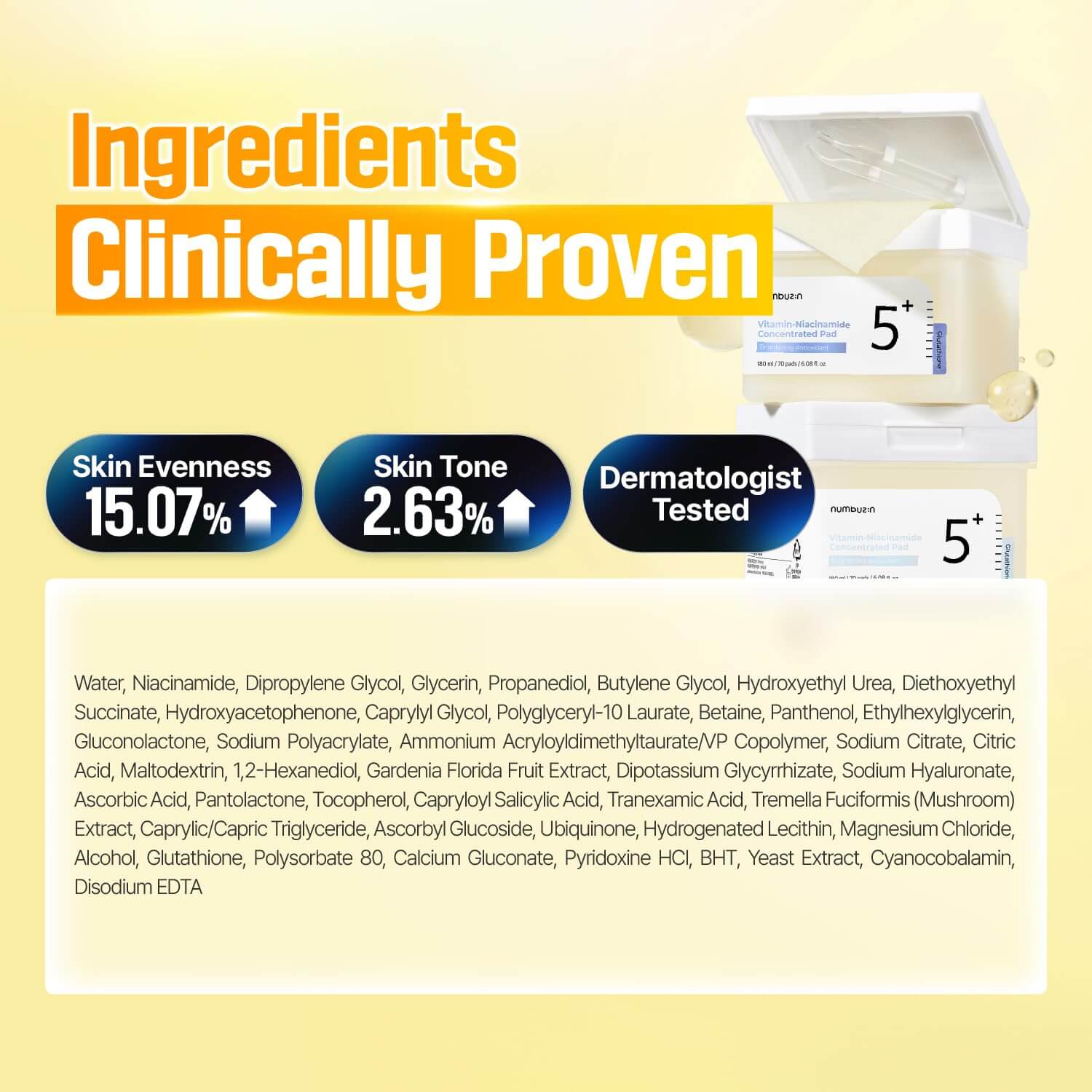 No.5 Vitamin-Niacinamide Concentrated Toner Pads - image 6