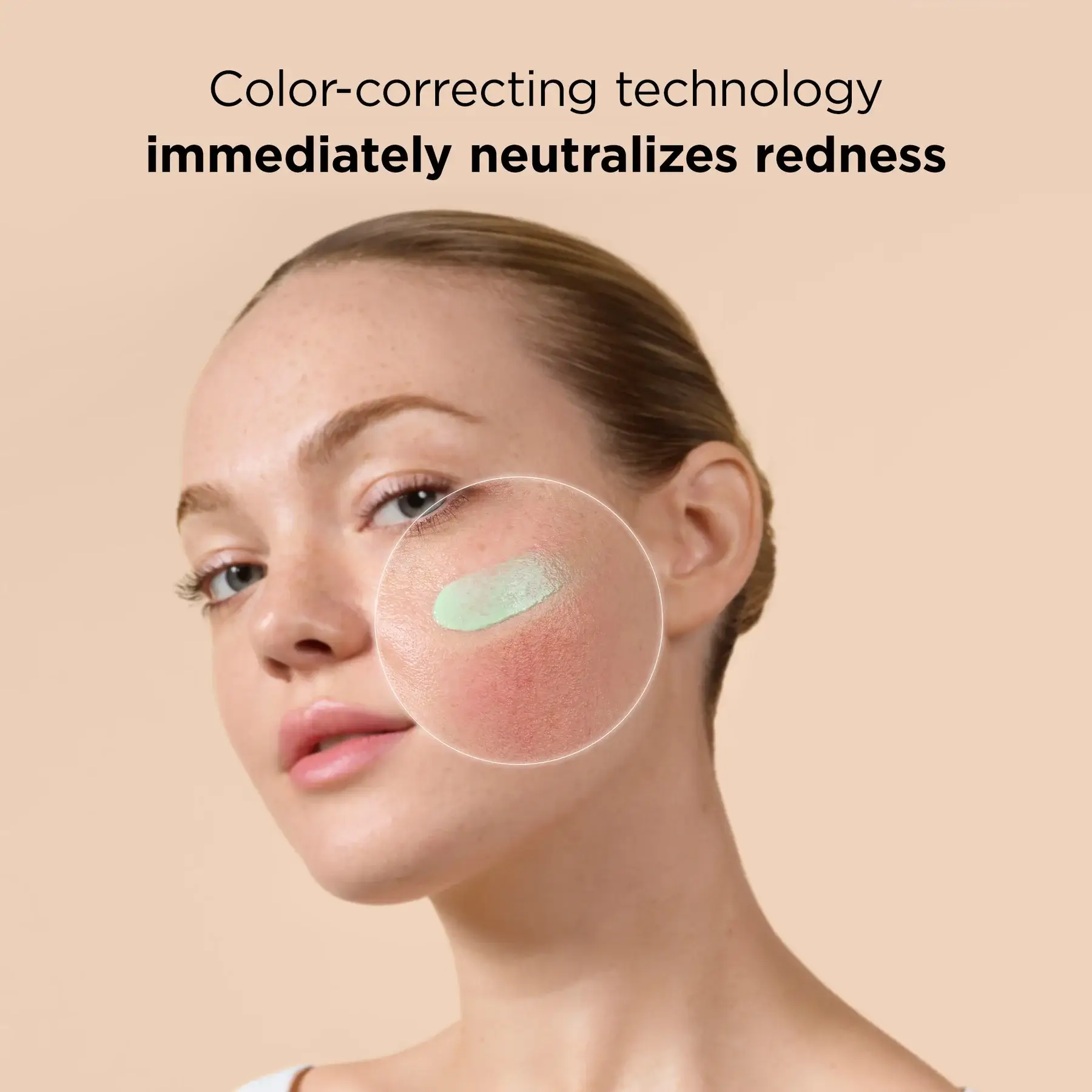 UV Skin Recovery Red Color Correcting Green Tint Broad Spectrum SPF 50 - image 3