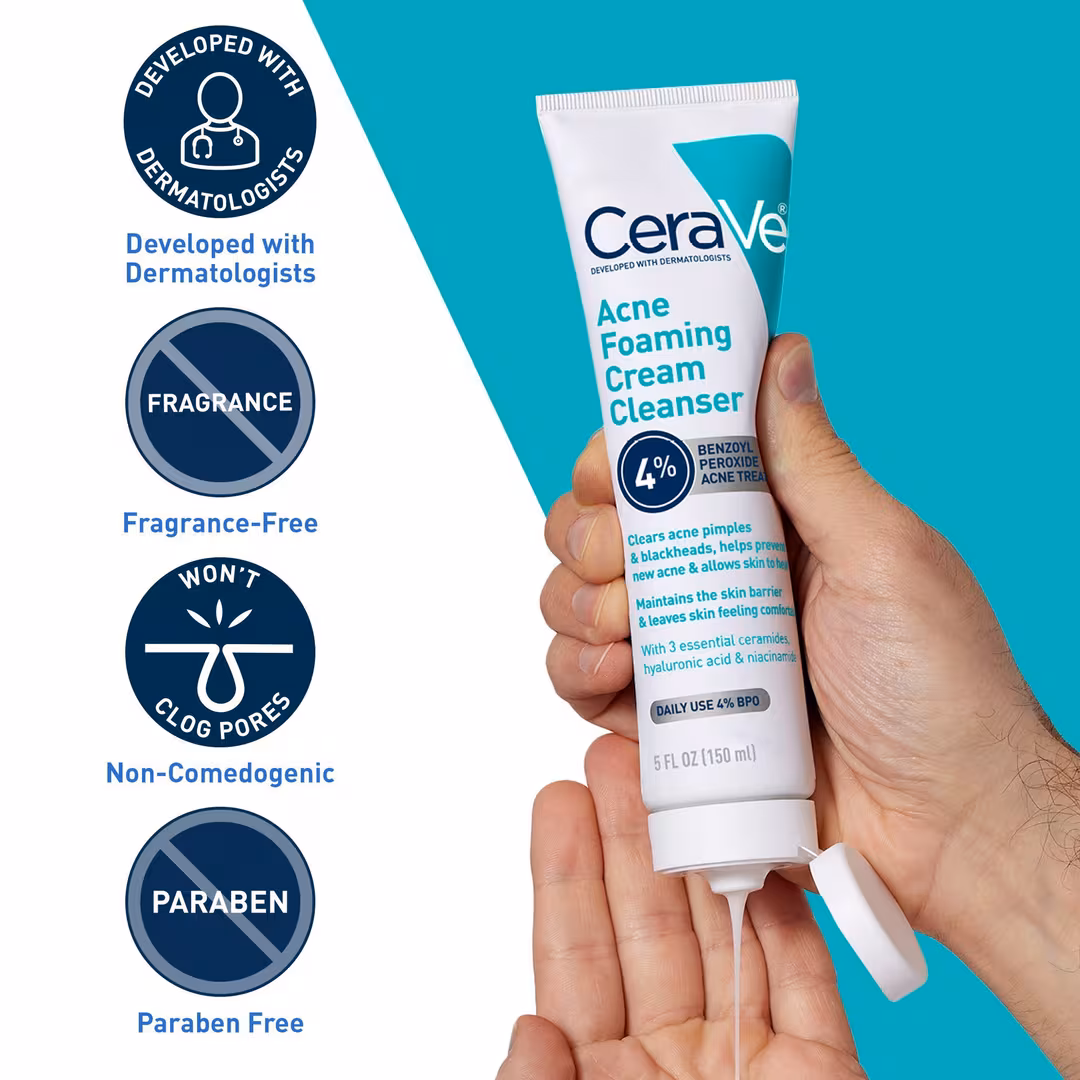 Acne Foaming Cream Cleanser - image 5