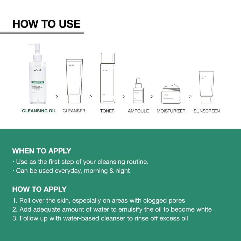 Heartleaf Pore Control Cleansing Oil Mild  - image 9