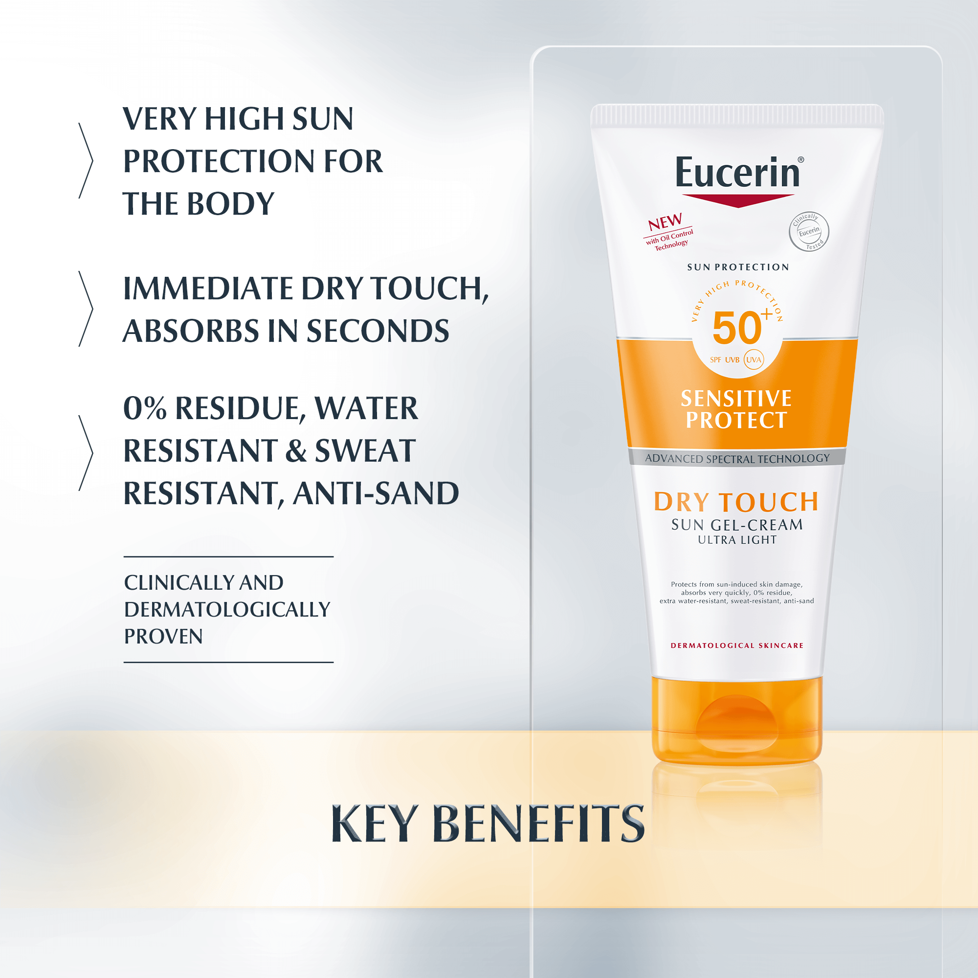 Oil Control Body Sun Gel-Cream SPF 50+  - image 2