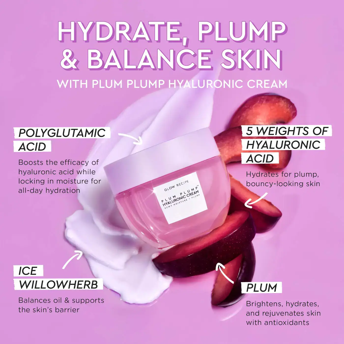 Mini Plum Plump Hyaluronic Cream - image 2