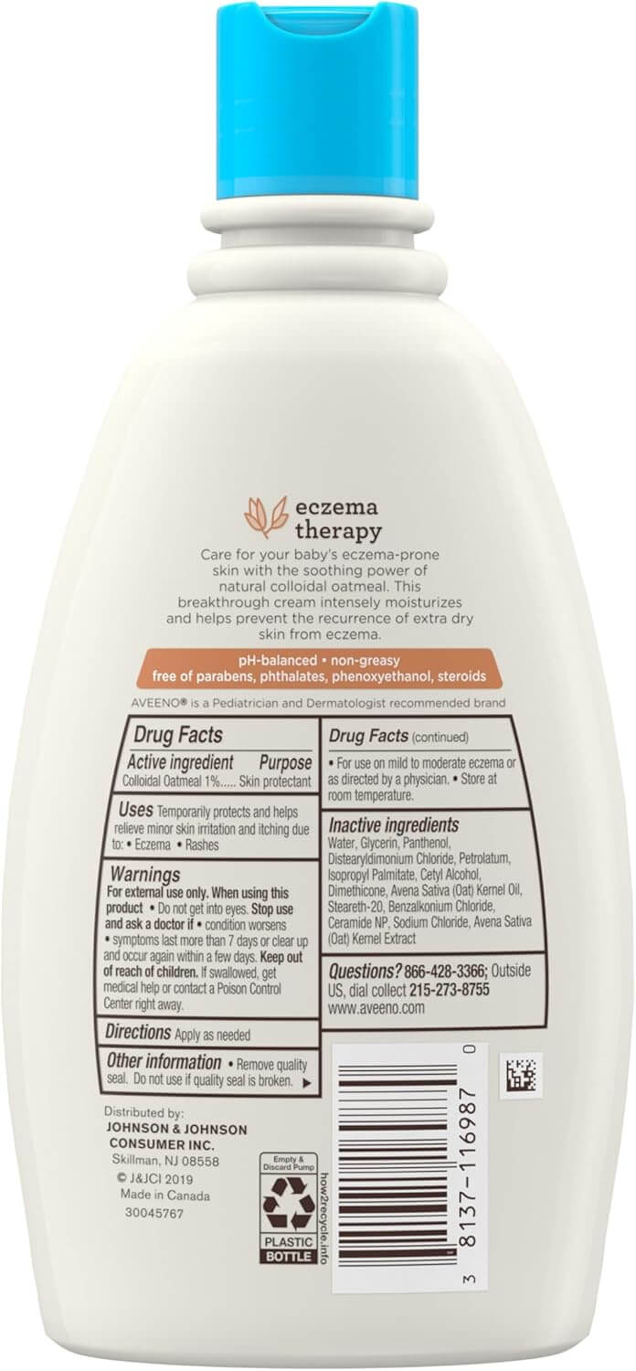 Baby Eczema Therapy Moisturizing Cream - image 6