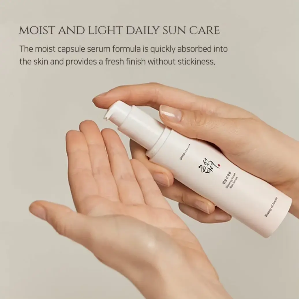 Ginseng Moist Sun Serum SPF50+ PA++++ - image 4