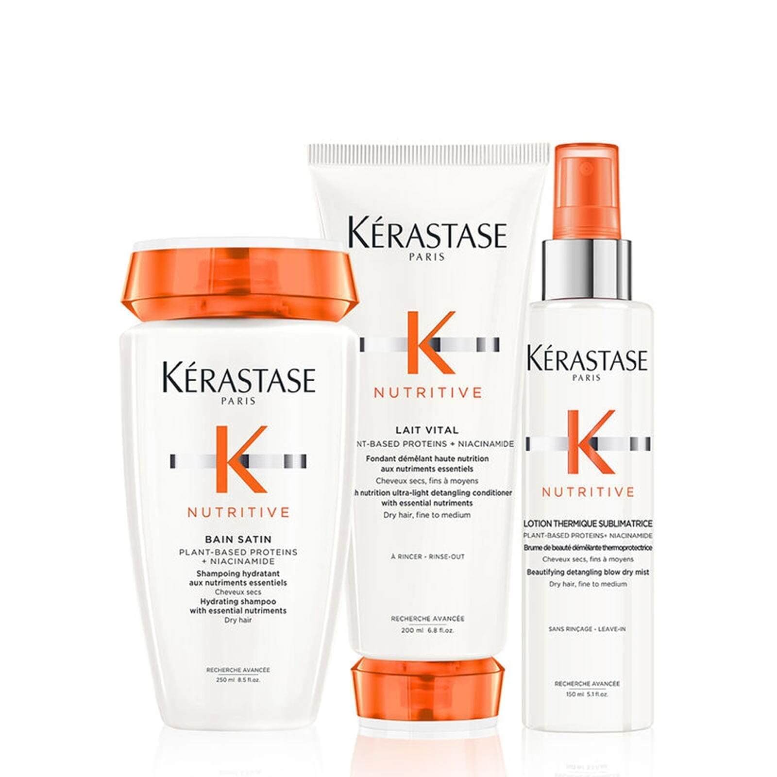 Nutritive Fine To Medium Dry Hair Care Set - image 12