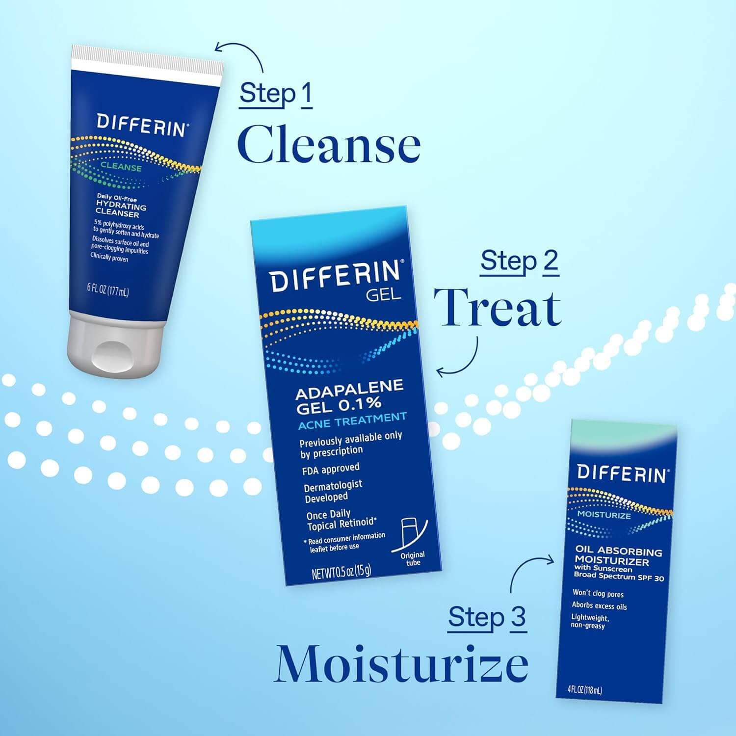 Differin Gel - Adapalene Gel 0.1% Acne Treatment - image 10
