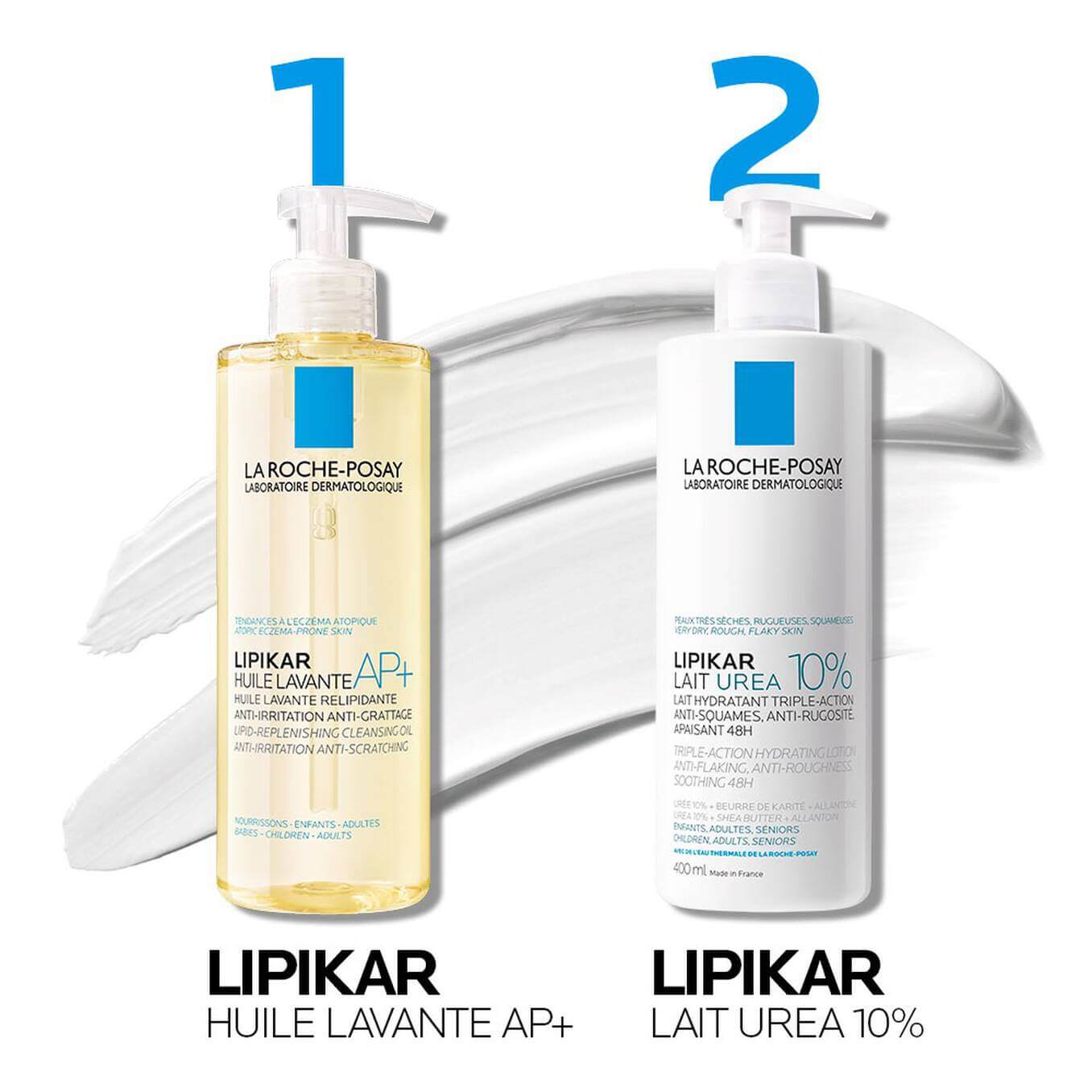 Lipikar Lait Urea 10% Triple-Action Hydrating Lotion - image 5