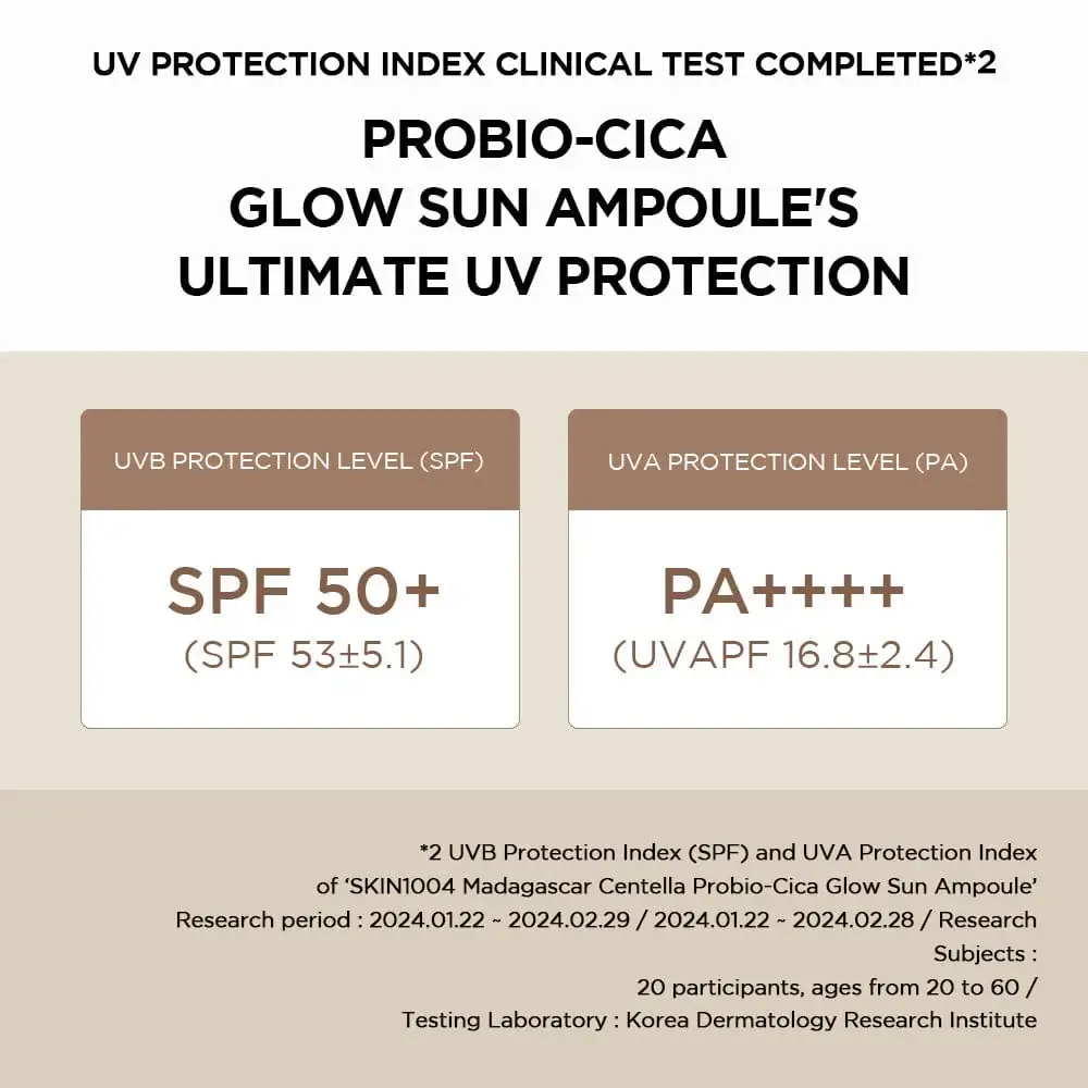 Probio-Cica Glow Sun Ampoule SPF 50+ - image 7