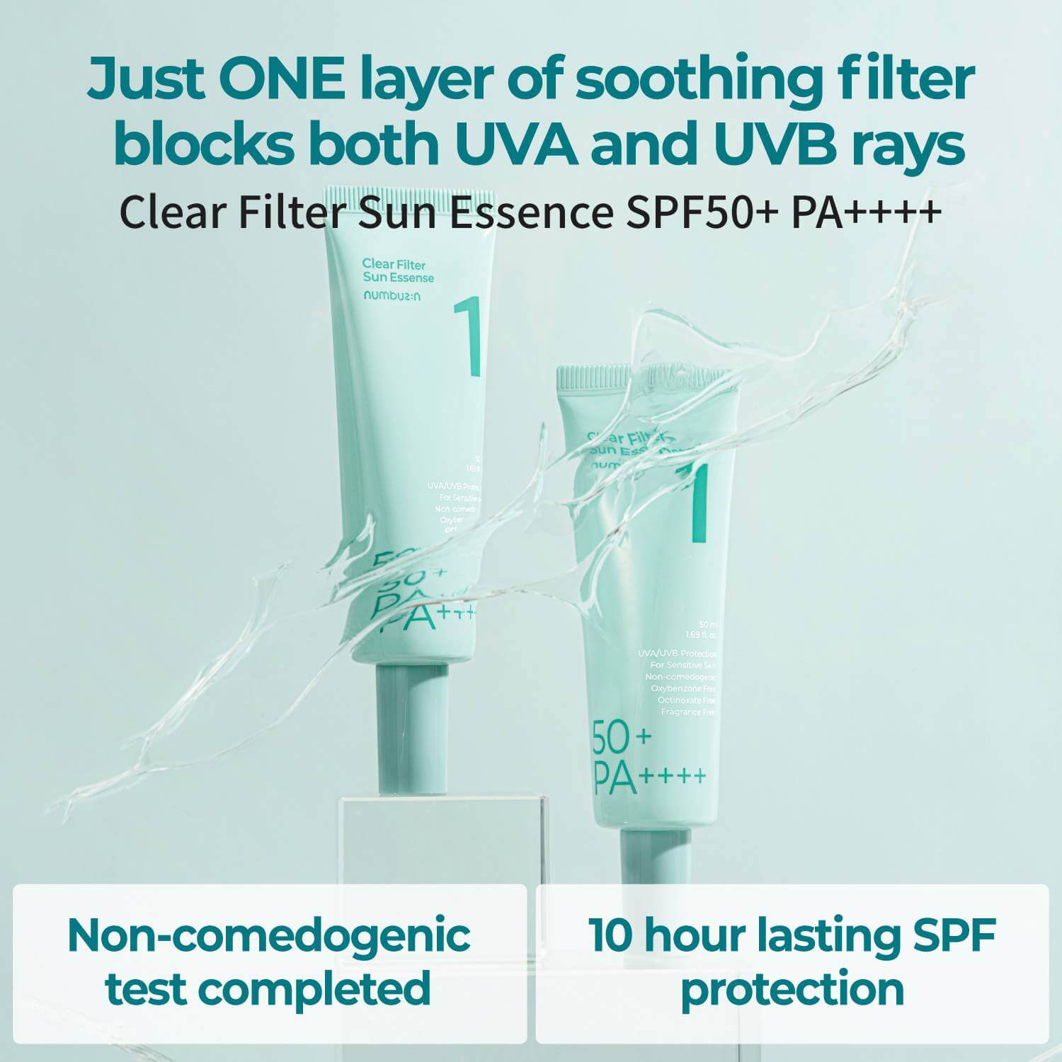 No.1  Clear Filter Sun Essence - image 3