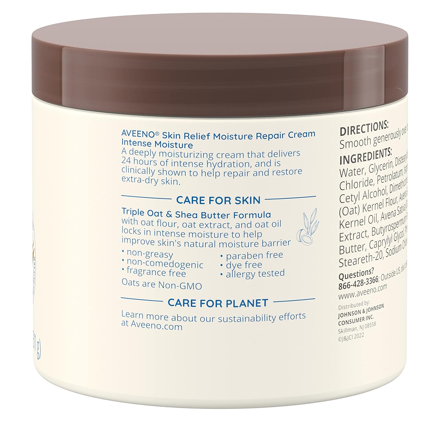 Skin Relief Intense Moisture Repair Cream, Extra-Dry Skin - image 5