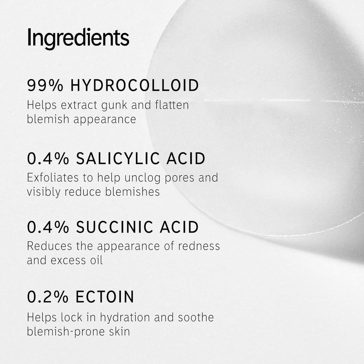 Hydrocolloid Invisible Pimple Patches - image 3