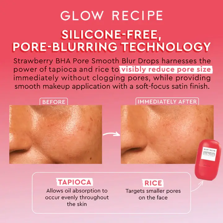 Strawberry BHA Pore-Smooth Blur Drops - image 5