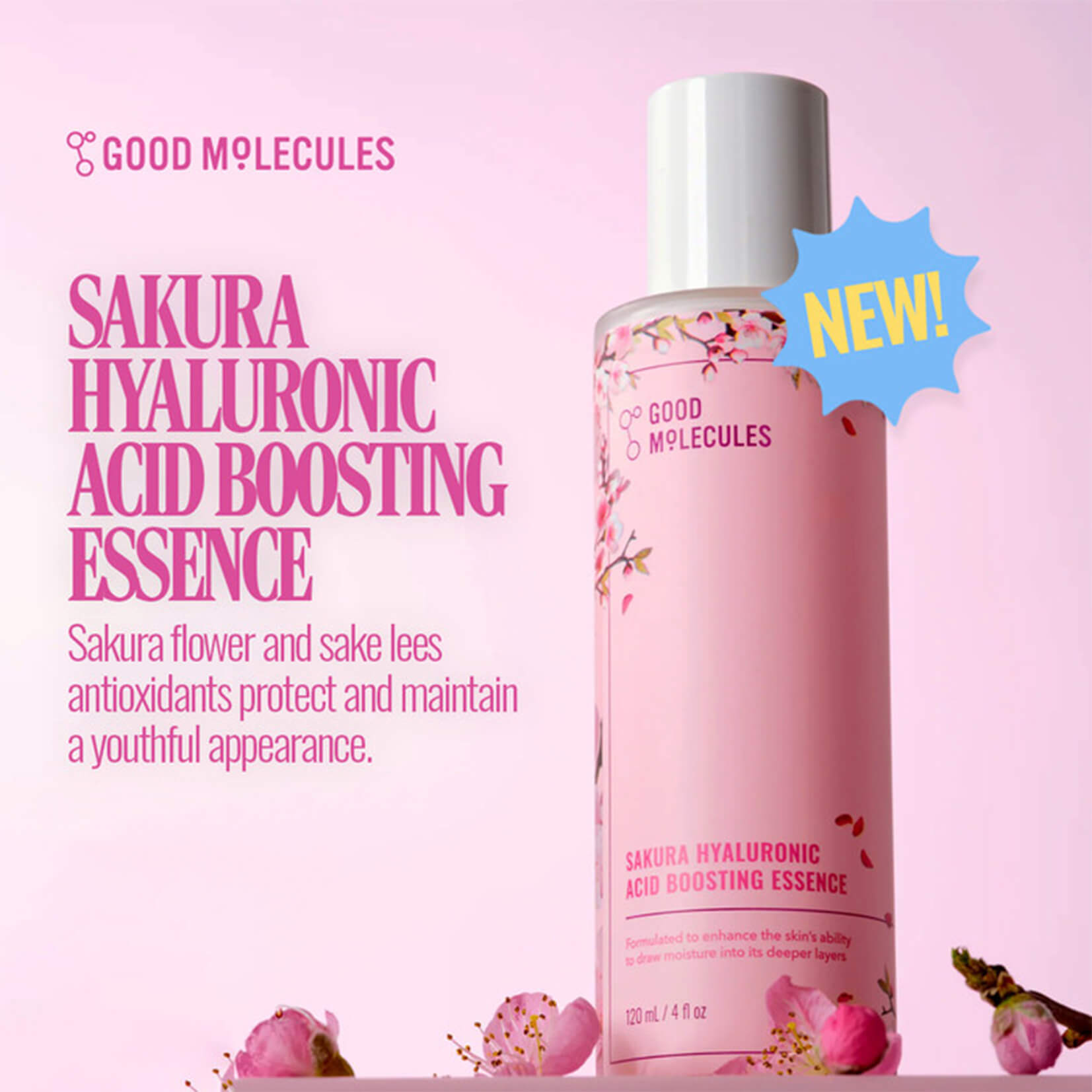 Sakura Hyaluronic Acid Boosting Essence - image 2