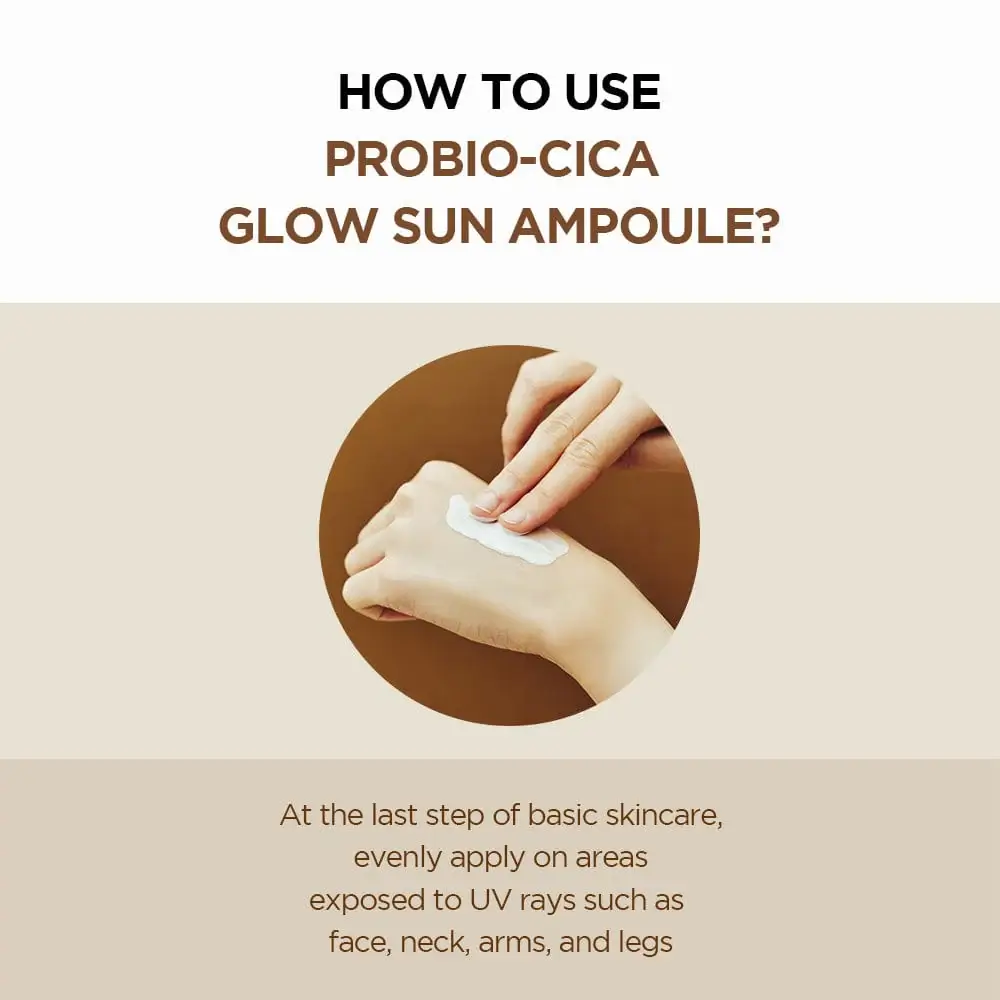 Probio-Cica Glow Sun Ampoule SPF 50+ - image 9