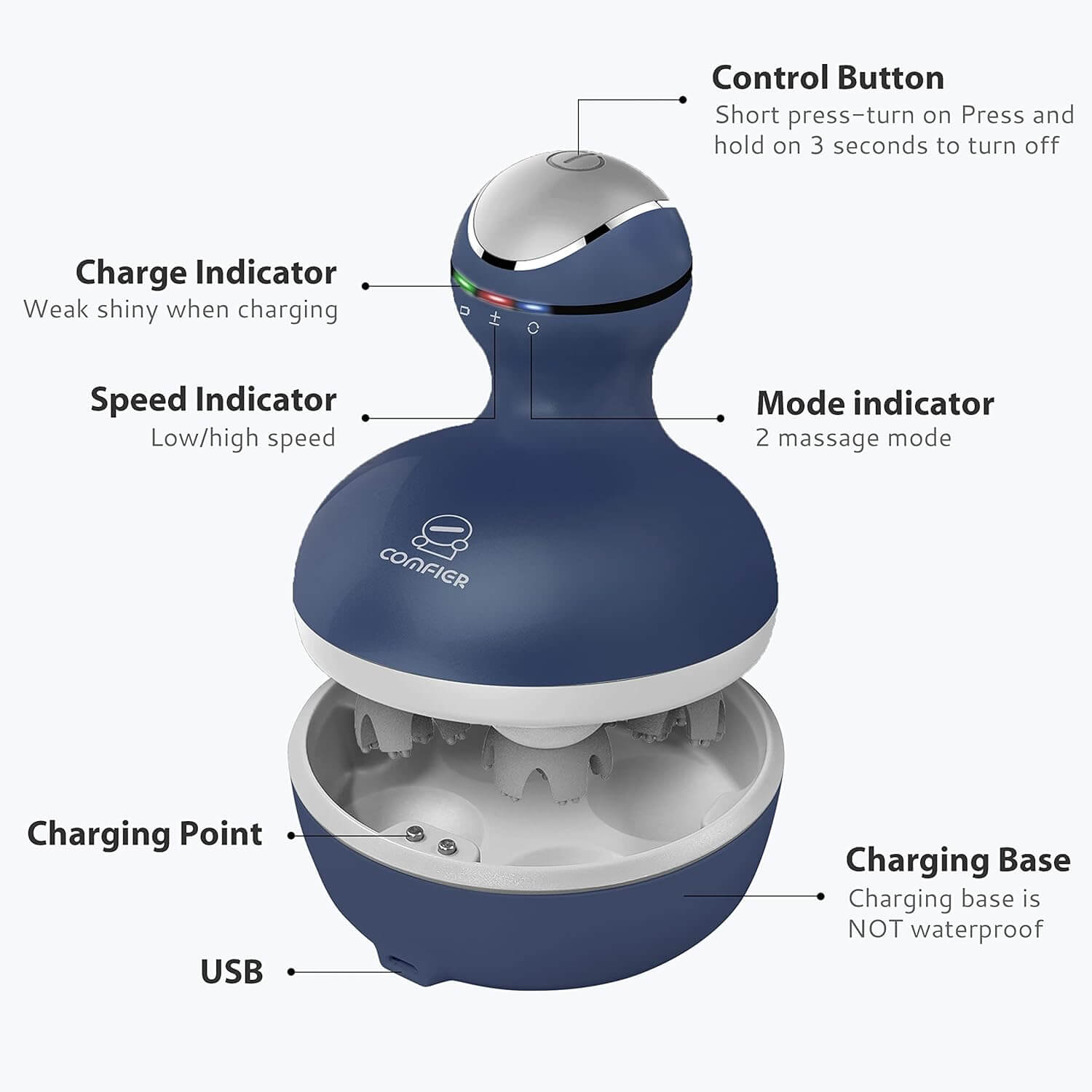 Cordless Scalp Massager - image 5