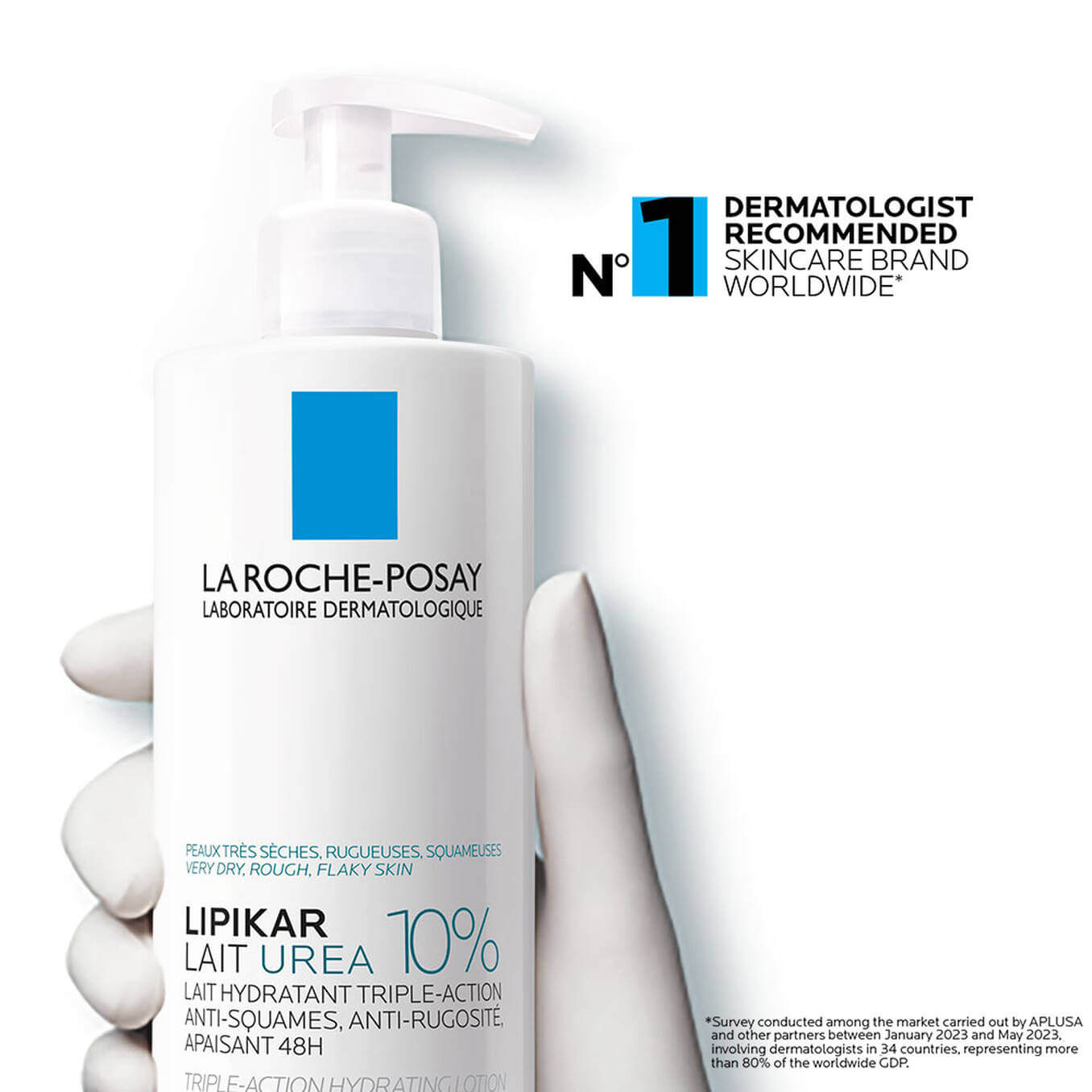 Lipikar Lait Urea 10% Triple-Action Hydrating Lotion - image 8