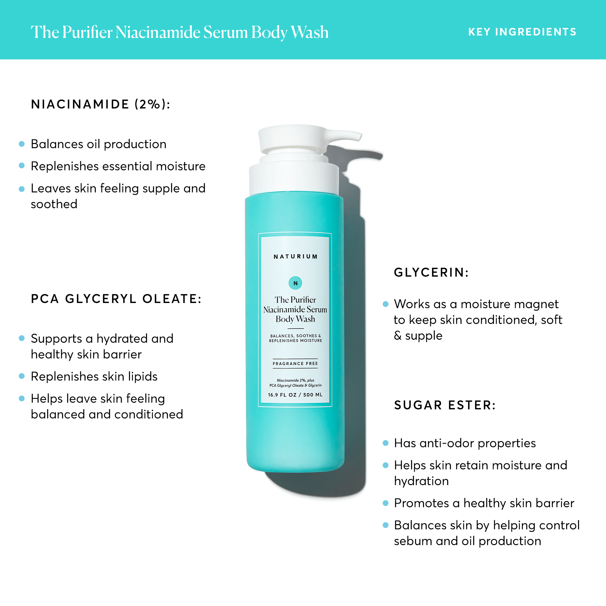 The Purifier Niacinamide Serum Body Wash - image 3