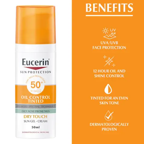  Oil Control Sun Gel-Cream Tinted SPF 50+ - image 4