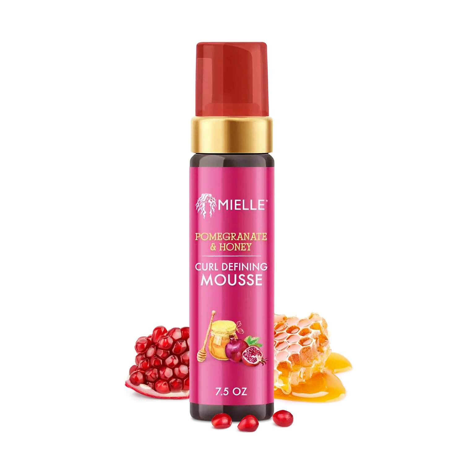 Pomegranate & Honey Curl Defining Mousse with Hold - image 2