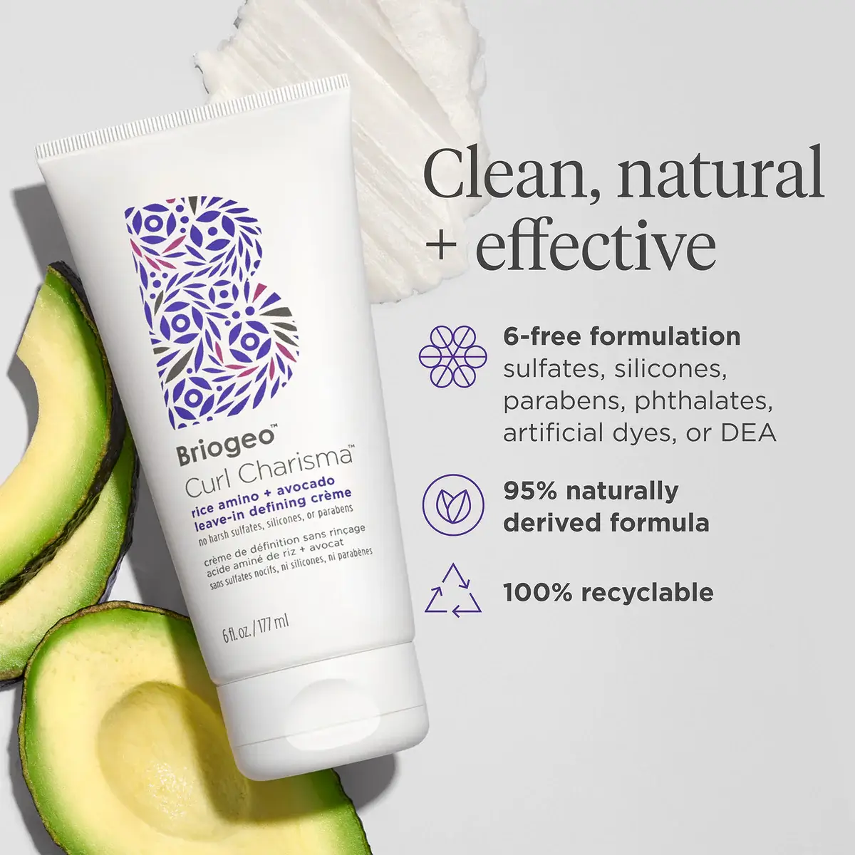 Curl Charisma™ Rice Amino + Avocado Leave-In Defining Crème - image 5