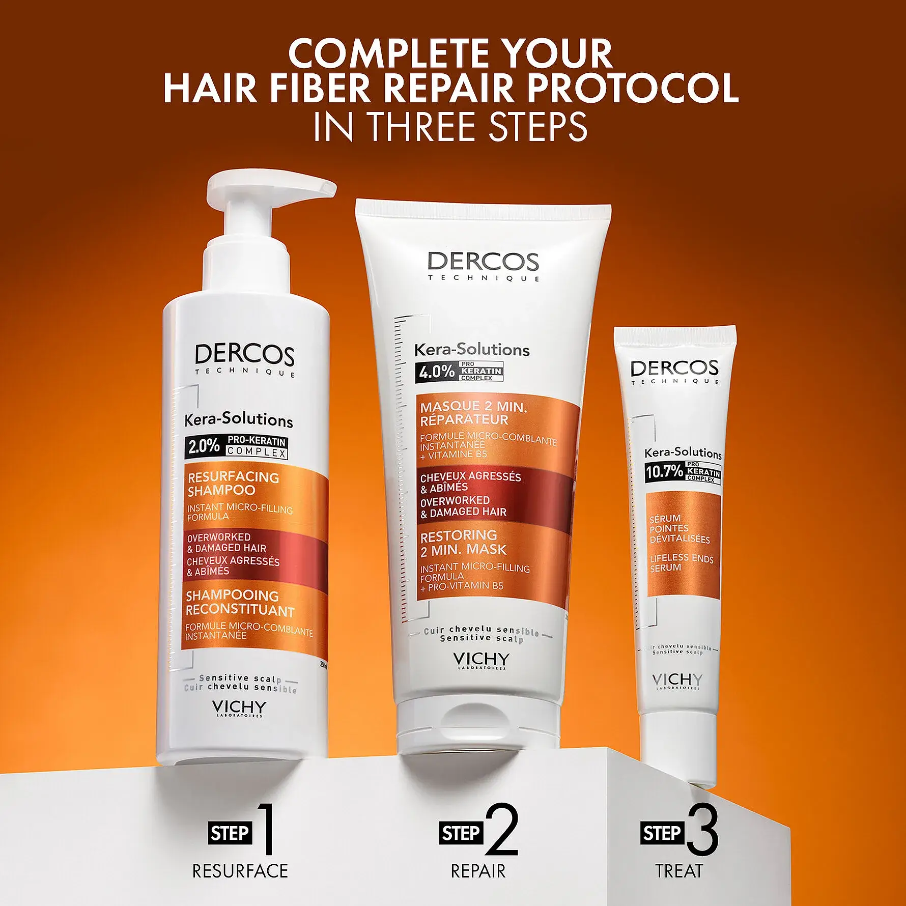 Dercos Kera-Solutions Resurfacing Shampoo  - image 8
