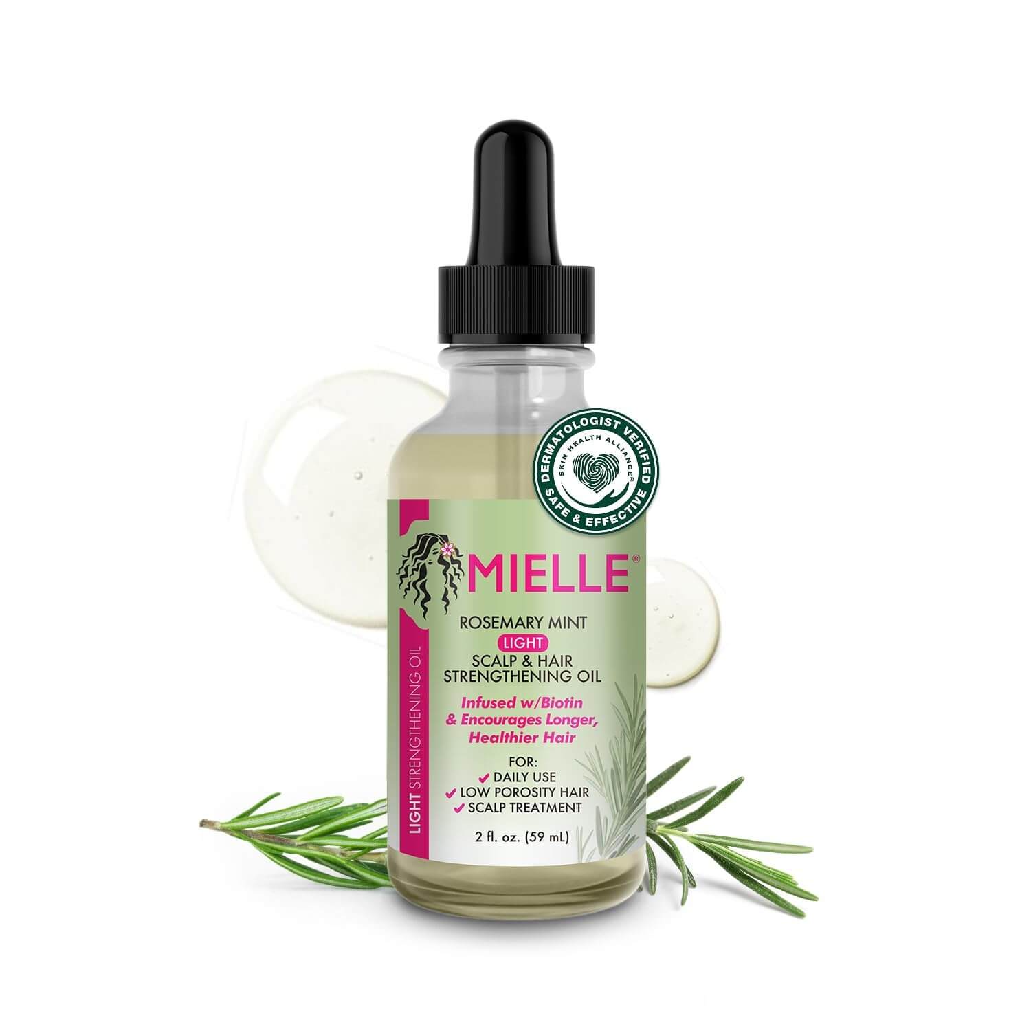 Rosemary Mint Light Scalp & Hair Strengthening Oil  - image 2