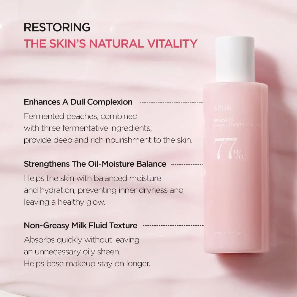 Peach 77 Niacin Conditioning Milk - image 3