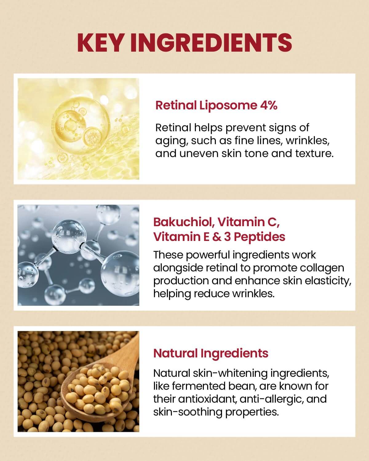 SEOUL 1988 Eye Cream : Retinal Liposome 4% + Fermented Bean - image 3