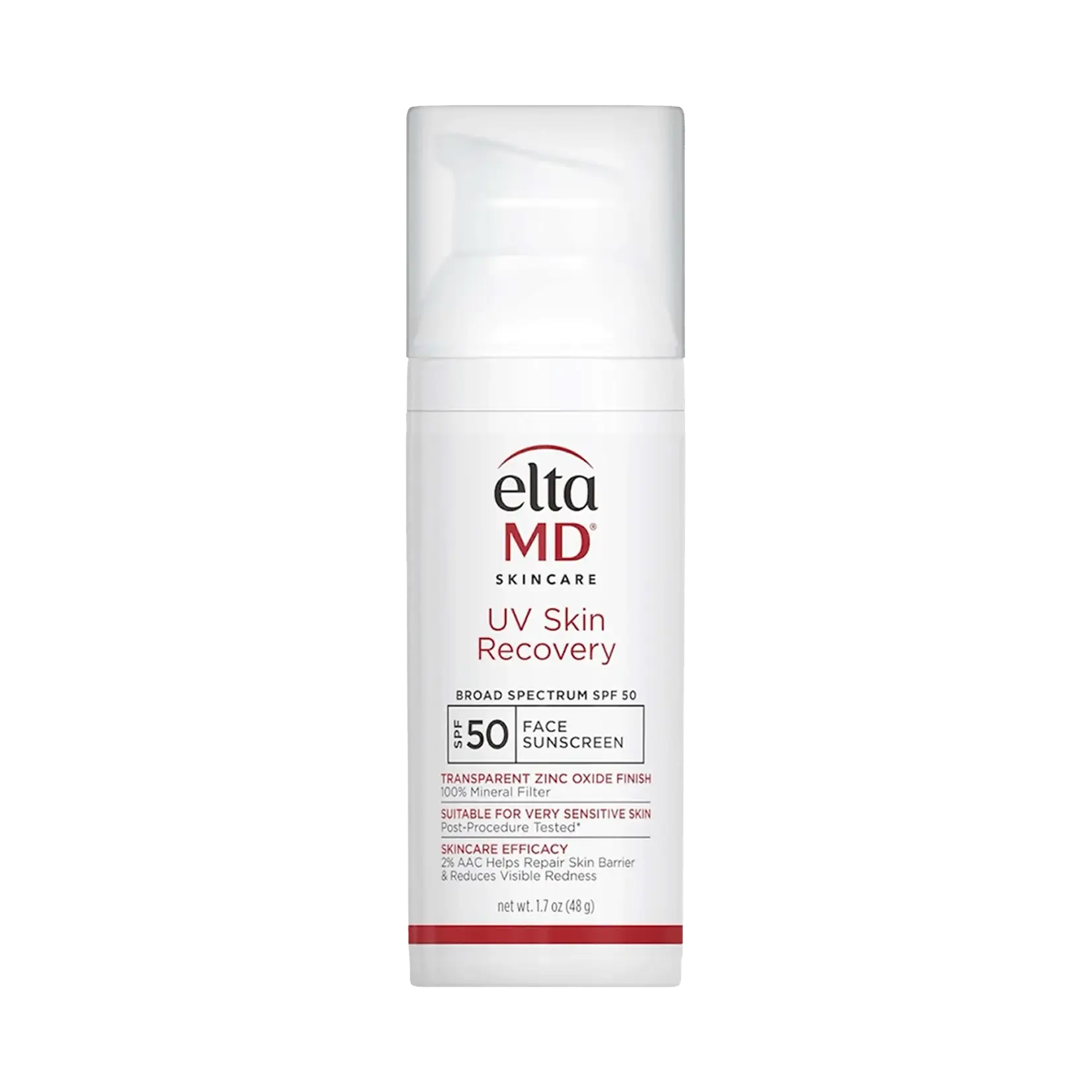 UV Skin Recovery Broad Spectrum SPF 50 Face Sunscreen