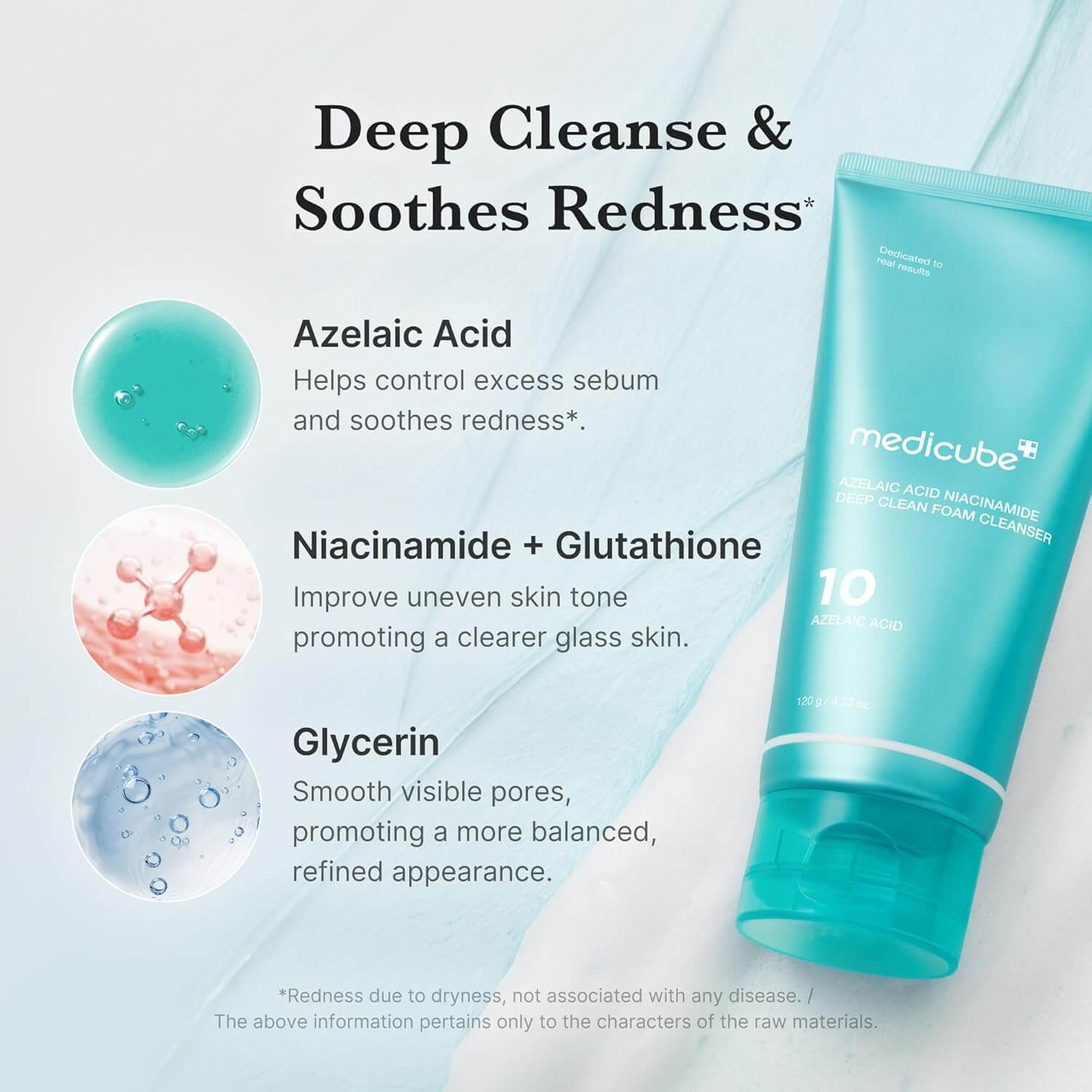 Azelaic Acid Niacinamide Deep Clean Foam Cleanser - image 4