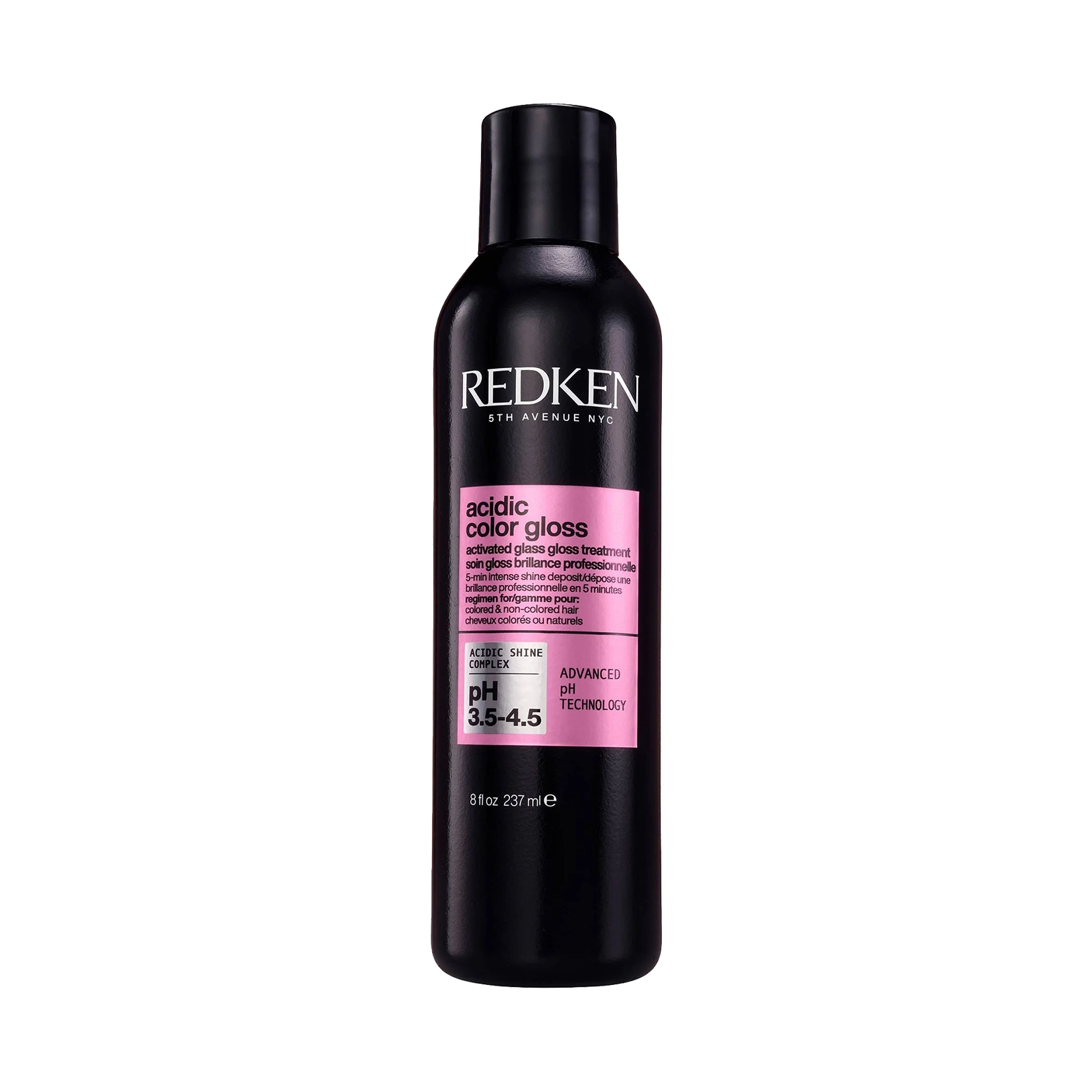 Acidic Color Gloss Activated Glass Gloss Treatment