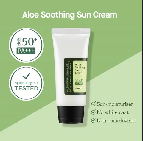 Aloe Soothing Sun Cream SPF50+ PA+++ - image 2