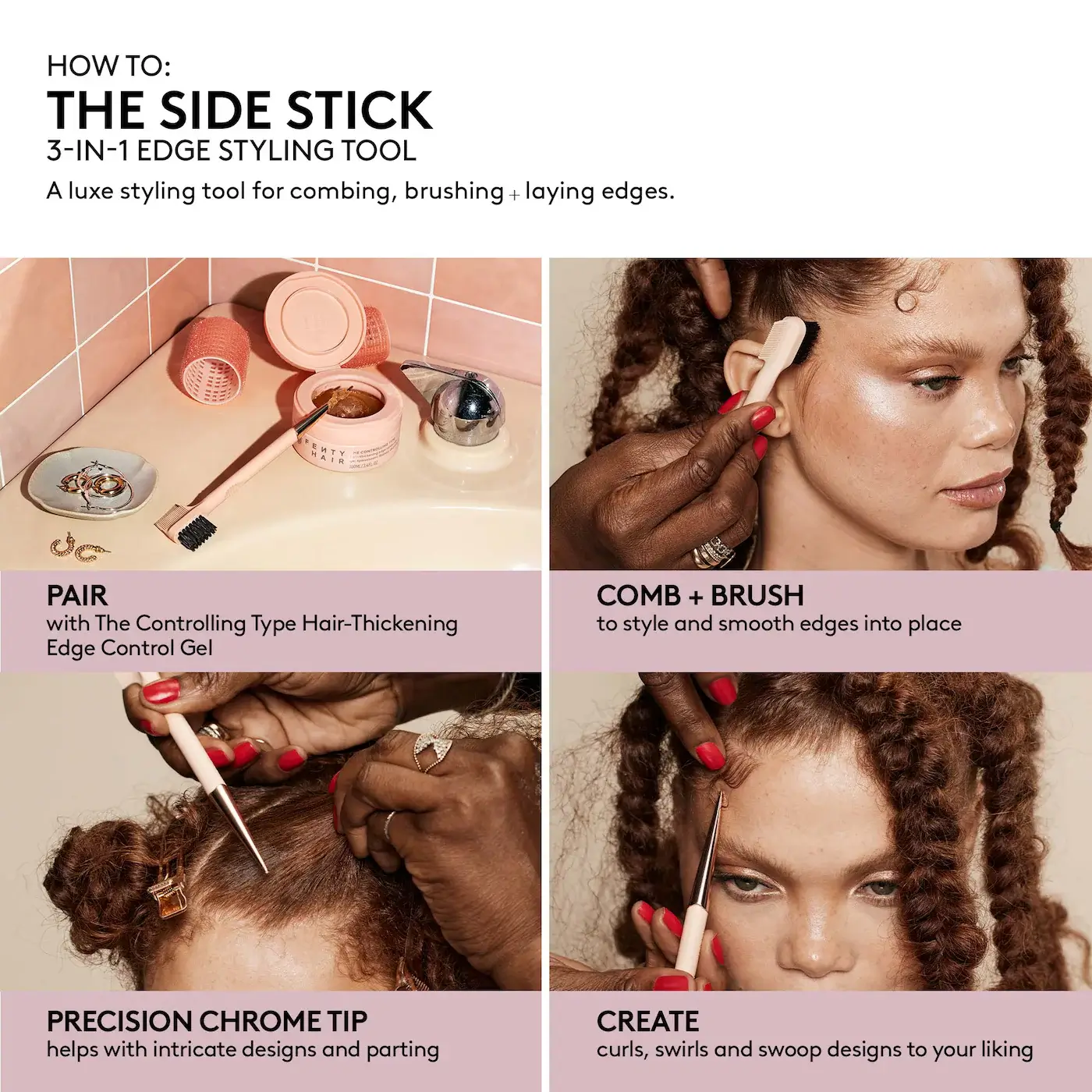 The Side Stick 3-In-1 Edge Styling Tool - image 3