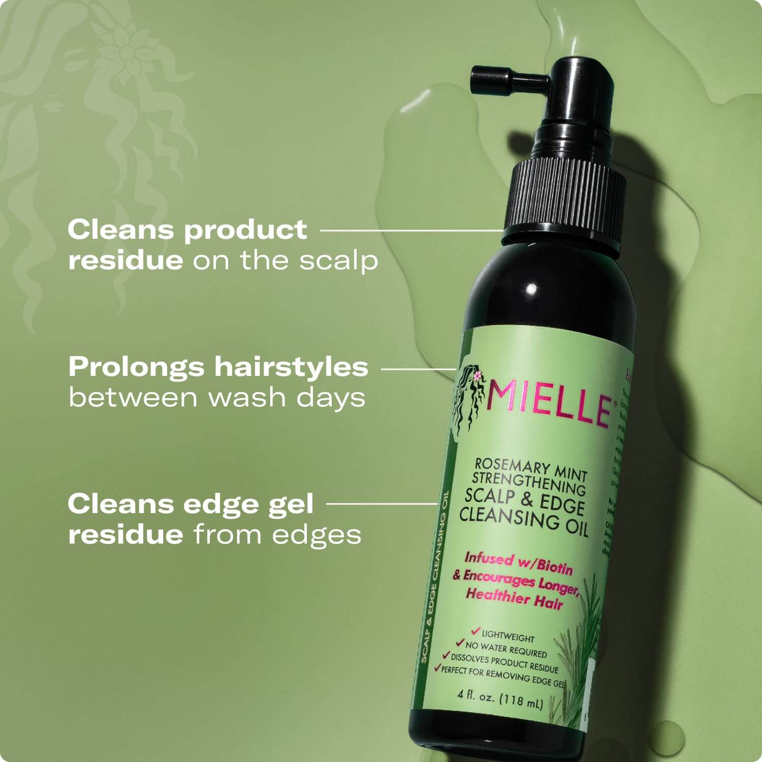 Rosemary Mint Scalp & Edge Cleansing Oil  - image 2