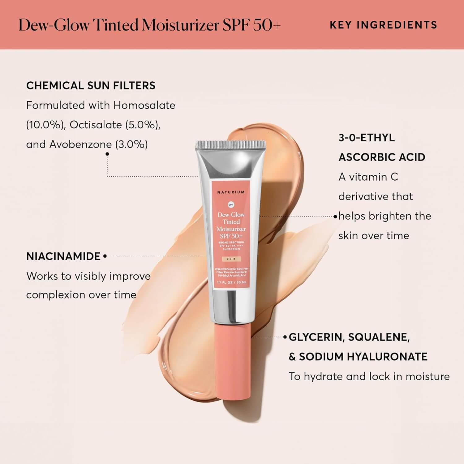 Dew-Glow Tinted Moisturizer SPF 50+ - image 2